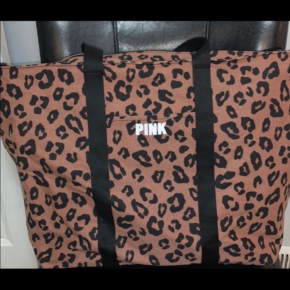 Victoria Secret Pink Cheetah Duffle Bag